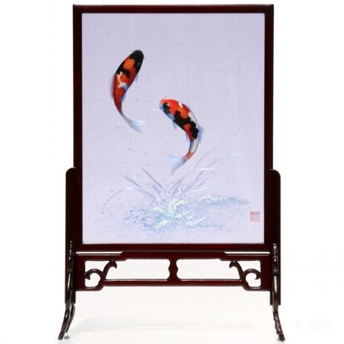 刺繡藝術(shù)品的裝裱知識