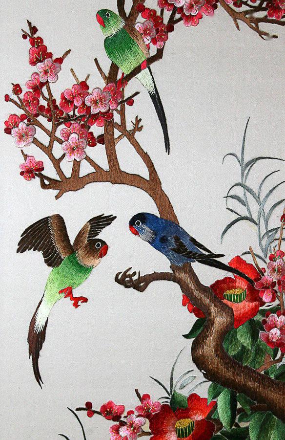 中國手工刺繡，永不過時的美